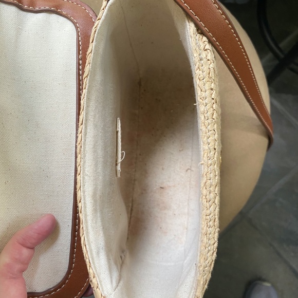 MANGO Natural Fiber Shoulder Bag - Picture 9 of 9